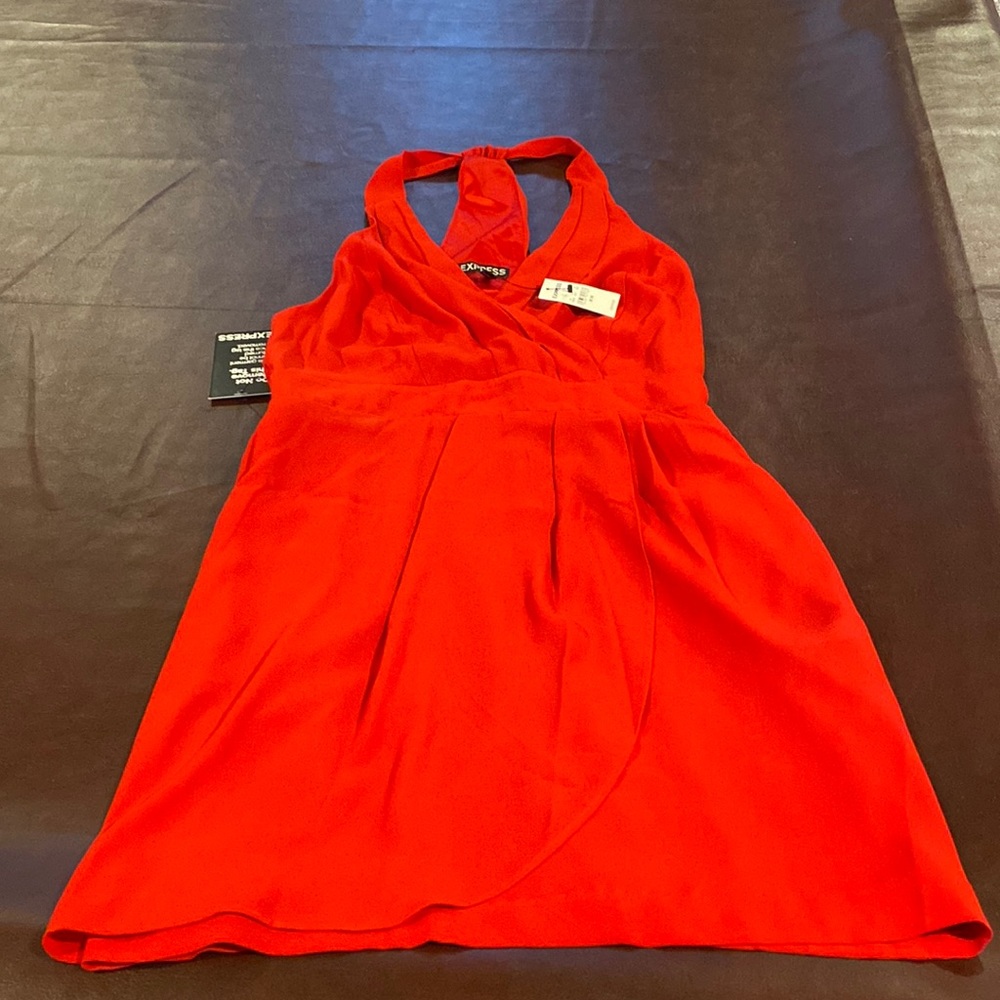 Express forgetter red dress.